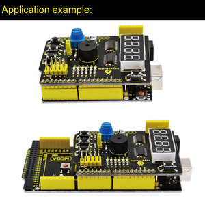 Keyestudio <span class=keywords><strong>Shield</strong></span> V2 multifonctionnel pour carte Arduino UNOR3 ou pour <span class=keywords><strong>MEGA</strong></span> <span class=keywords><strong>2560</strong></span> - Product Image 4