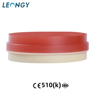 LEONGY Disco de PMMA Dental de Baja Contracción para Coronas y Puentes Estéticos, Disco de Fresado <span class=keywords><strong>CAD</strong></span> CAM de Doble Capa - Product Image 1