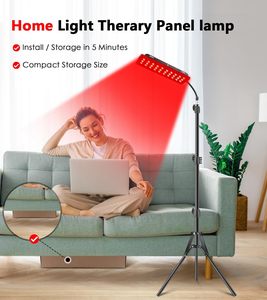 Lámpara LED Infrarroja <span class=keywords><strong>de</strong></span> Fisioterapia <span class=keywords><strong>de</strong></span> Cuerpo Completo <span class=keywords><strong>de</strong></span> 660nm 850nm, Panel <span class=keywords><strong>de</strong></span> Terapia <span class=keywords><strong>de</strong></span> Luz Roja para Spa y Gimnasio con Soporte - Product Image 2