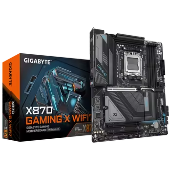 GIGABYTE X870 GAMING X WIFI 7 AM5 AMD 9000 CPU Compatible DDR5 USB4 Port PCIe 5.0 WIFI 7 for Desktop Gaming New X870 Motherboard