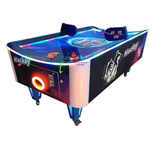 Juego de Hockey Arcade Comercial, Disponible en Stock, Para Padres e Hijos, 12V, Dos Jugadores, Funciona con Monedas, Pantalla Grande, 1 Año de Garantía, Inglés - Product Image 4