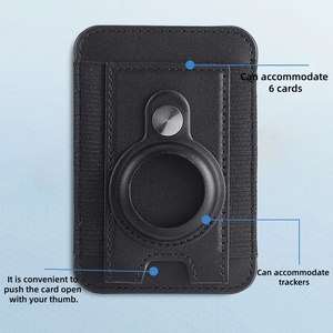 Support magnétique multifonction pour airbag, porte-cartes en cuir, support de bureau portable et discret avec aimant puissant de qualité - Product Image 4