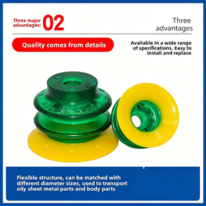 Ventosa de vacío de PU serie BX compatible con el sistema de sujeción y colocación Piab - Product Image 4
