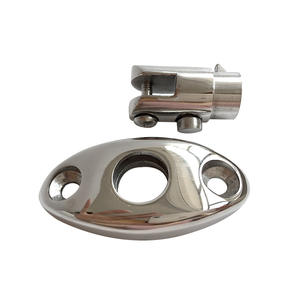 360-Degree Deck Irregular Stainless Steel Hinge 74*36mm for <b>Marine</b> Yacht Speedboat Airship-<b>Hardware</b> Accessories - Product Image 1