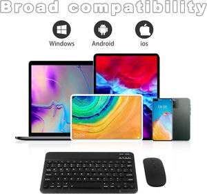Cheap Office Wireless Keyboard and <b>Mouse</b> Combo <b>Bluetooth</b> Wireless Keyboard With <b>Mouse</b> for iPad Pro 11 12.9 10.5 Air Mini - Product Image 3