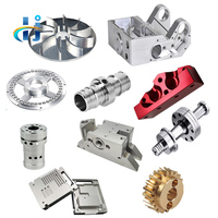 Fresado CNC Personalizado y Mecanizado de Piezas de Aluminio con Anodizado Colorido para Llaveros, Interruptores Selectores y Desconectores