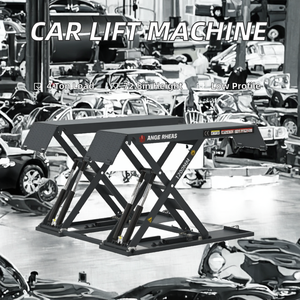Pont élévateur hydraulique ANGE RHEAS 4T pour garage, équipement de levage de voiture, élévateur automobile portable à profil bas, élévateur mobile à levée moyenne - Product Image 2