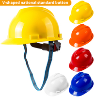 Casque de sécurité minier WEIWU en forme de V, norme nationale, protection anti-chute de pierres, équipement de sécurité pour la tête des travailleurs