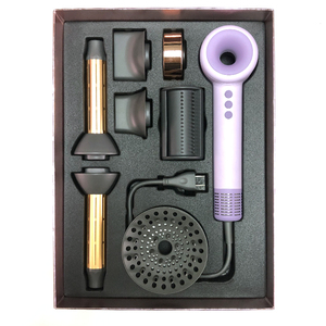 Secador de pelo profesional iónico 7 en 1 de alta velocidad con juegos de accesorios de secador de pelo eléctrico portátil para diferentes tipos de cabello - Product Image 6