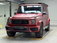 2025 Mercedes classe G W465 G63 accessoires extérieurs en Fiber de carbone sèche Bodykit pièces de couverture de pare-chocs avant garniture de remplacement pour les voitures
