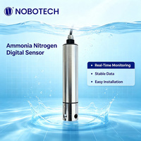 Sensor de Amoníaco y Nitrógeno de Alta Precisión NOBO NS-NH802, Monitoreo en Línea de Amoníaco y Nitrógeno para Acuicultura, Rs485