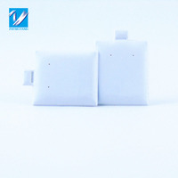 Cartes vierges blanches en pvc, emballage de boucles d'oreilles, vente en gros, livraison gratuite