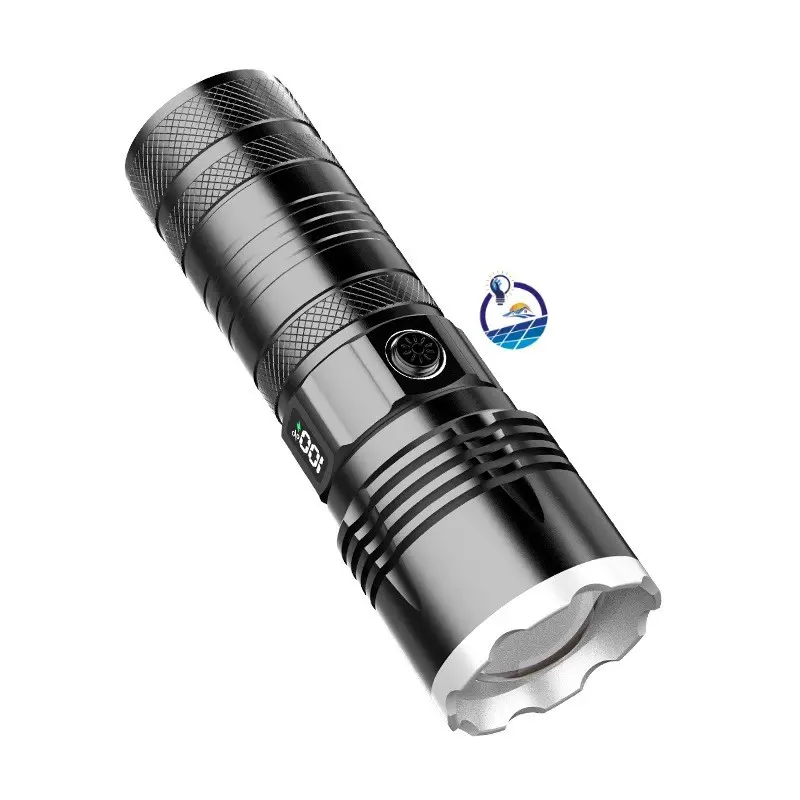 2024 החדש מכירה חמה גבוהה לומן פלאש אור נטענת אלומיניום באיכות גבוהה flashlight