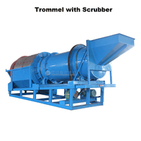 Kompos cuci emas portabel, strommel para scrubber cuci tanaman untuk saringan layar emas filter pencuci pasir untuk dijual