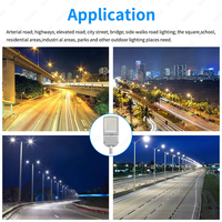 Lampadaire LED intelligent d'extérieur avec capteur de mouvement, étanche IP66, alimentation CA, corps en acier inoxydable, garantie 5 ans