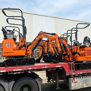 Miniexcavadora compacta CDM6010 para paisajismo, plantación de árboles, renovación de jardines, zanjas de drenaje y mantenimiento de propiedades - Product Image 2