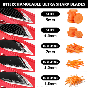 Coupe-légumes manuel pour la cuisine à domicile Coupe-légumes en plastique PP - Product Image 3