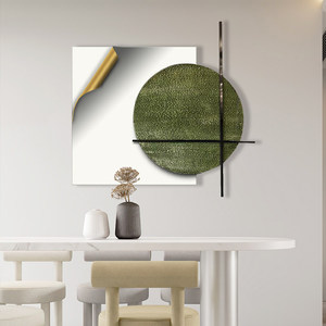 Arte Mural Metálico Abstracto Texturizado en 3D, Decoración Moderna de Lujo para el Hogar, Estilo Wabi Sabi, Pintura Decorativa para Sala de Estar JZ-278 - Product Image 2