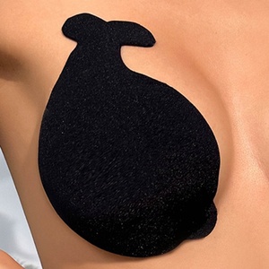 <span class=keywords><strong>Soutien</strong></span>-<span class=keywords><strong>gorge</strong></span> adhésif noir sexy et élégant en silicone sans bretelles pour femme, de qualité supérieure, effet push-up - Product Image 6