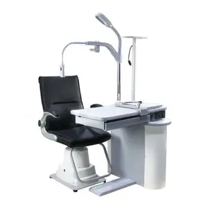 Optische Ausrüstung Ophthalmic Refraction Table Set Optometrie Kombinierter Tisch Ophthalmic Chair Unit