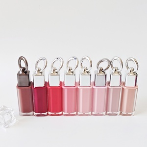 Tube <span class=keywords><strong>de</strong></span> brillant à lèvres en plastique personnalisé <span class=keywords><strong>de</strong></span> 4ml baume à lèvres cosmétiques avec conception spéciale tête <span class=keywords><strong>de</strong></span> clé tube d'huile à lèvres emballage <span class=keywords><strong>de</strong></span> cosmétiques - Product Image 1