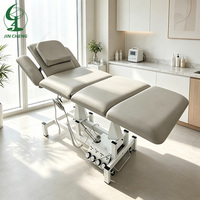 Jincheng Ensemble de meubles de spa Lit de massage électrique Lit de spa Atelier Lit de beauté électrique gris pour salon de beauté