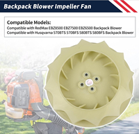 Ventilateur à hélice 589266101 compatible avec le souffleur à dos RedMax EBZ8500, compatible avec Husqvarna 570BTS 570BFS 580BTS OE #   576561501 536060201