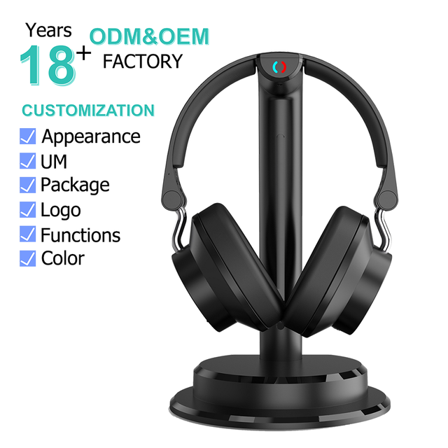 2.4G Gaming Headset Headphones 7.1 Surround Sound USB Wired Noise Cancelling Headband Gamer with ENC and Volume Control