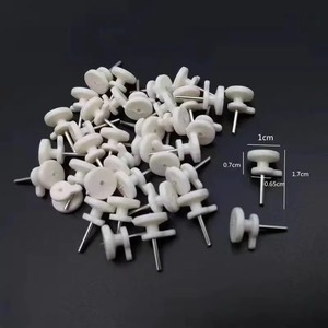 Mini Seamless Nails 1.7cm Single Hook PP Wall Hooks For Cable <b>Clips</b> - Product Image 1
