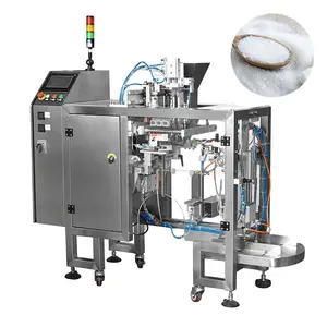 10kg 25kg 50kg Nuts Plastic Pet Food Woven sugar Paper Bag Filling Sewing Packing Machine