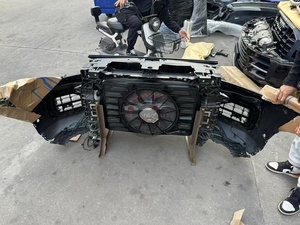 Ensemble de pare-chocs avant d'origine pour Volkswagen <span class=keywords><strong>Touareg</strong></span> CR7 <span class=keywords><strong>2022</strong></span> 2023 2024, grille de phare antibrouillard, réservoir d'eau, radiateur, pare-chocs avant - Product Image 4