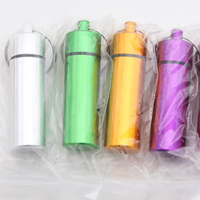 Jeu de bouchons d'oreille porte-clés en alliage d'aluminium