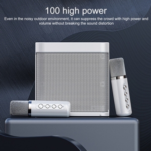 Altoparlanti da esterno all'ingrosso muslimboombooxes 10W 5.0 altoparlante karaoke portatile con microfono wireless - Product Image 2
