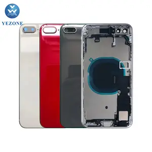 Back glass for iphone 8 plus back cover housing replacement for i phone 8 plus back cover