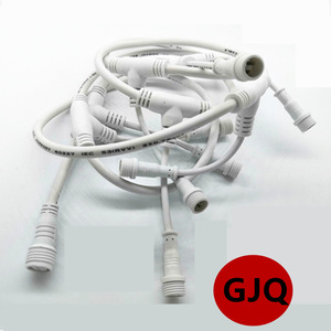 GJQ M12 <b>Waterproof</b> <b>Cable</b> 2-Core DC Connector For LED Landscape Lights - Product Image 1