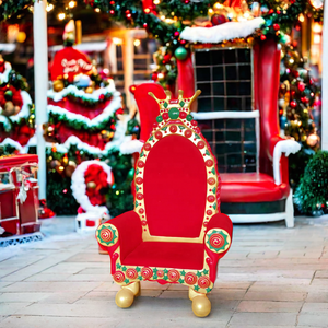 Thương Mại Lớn Ngoài Trời Sợi Thủy Tinh Nhựa Giáng Sinh Bức Tượng Nhỏ Xmas <span class=keywords><strong>Elf</strong></span> Santa Ghế Khổng Lồ Lollipop <span class=keywords><strong>Nutcracker</strong></span> Cho Giáng Sinh - Product Image 4