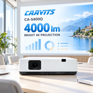 Proyector Profesional CAAVITS de 4000 Lúmenes 4K con Láser 3LCD para Salas de Conferencias Universitarias y Escuelas con <span class=keywords><strong>Zoom</strong></span> Óptico de 1.66x - Product Image 3