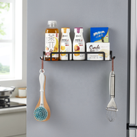 Usine directe gain de place réfrigérateur étagère magnétique étagère à épices magnétique réfrigérateur étagère latérale à épices pour la cuisine