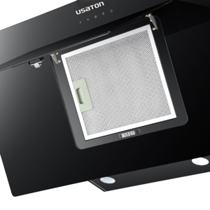 <span class=keywords><strong>Hotte</strong></span> <span class=keywords><strong>aspirante</strong></span> électrique murale intelligente à ventilation, 3 vitesses, commande tactile, en verre trempé, pour cuisine, hôtel et usage domestique - Vente en gros usine - Product Image 4