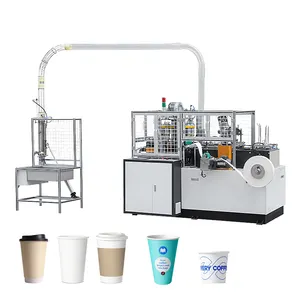Disposable paper plate and cup making equipment paper cup making machine labeling machines for paper cups