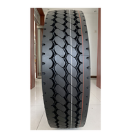 Pneu de camion robuste 12R22.5 315/80R22.5 pour essieu motrice avec bande de roulement à éjection de pierres en zigzag, pneu radial antidérapant pour longues distances sur autoroute