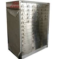Chinesischer Hersteller Edelstahl Metall Sicherheits-Banktresor Safebox