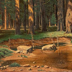Reproducción del Cuadro Bosque de <span class=keywords><strong>Ivan</strong></span> Ivanovich Shishkin, Impresión en Lienzo de Alta Resolución 800dpi, Ecológica, Resistente a los Rayos UV, Estilo Art Deco - Product Image 4