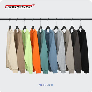 Chándal Unisex de dos piezas para hombre, ropa deportiva de algodón con capucha, de talla grande, para entrenamiento y correr - Product Image 2