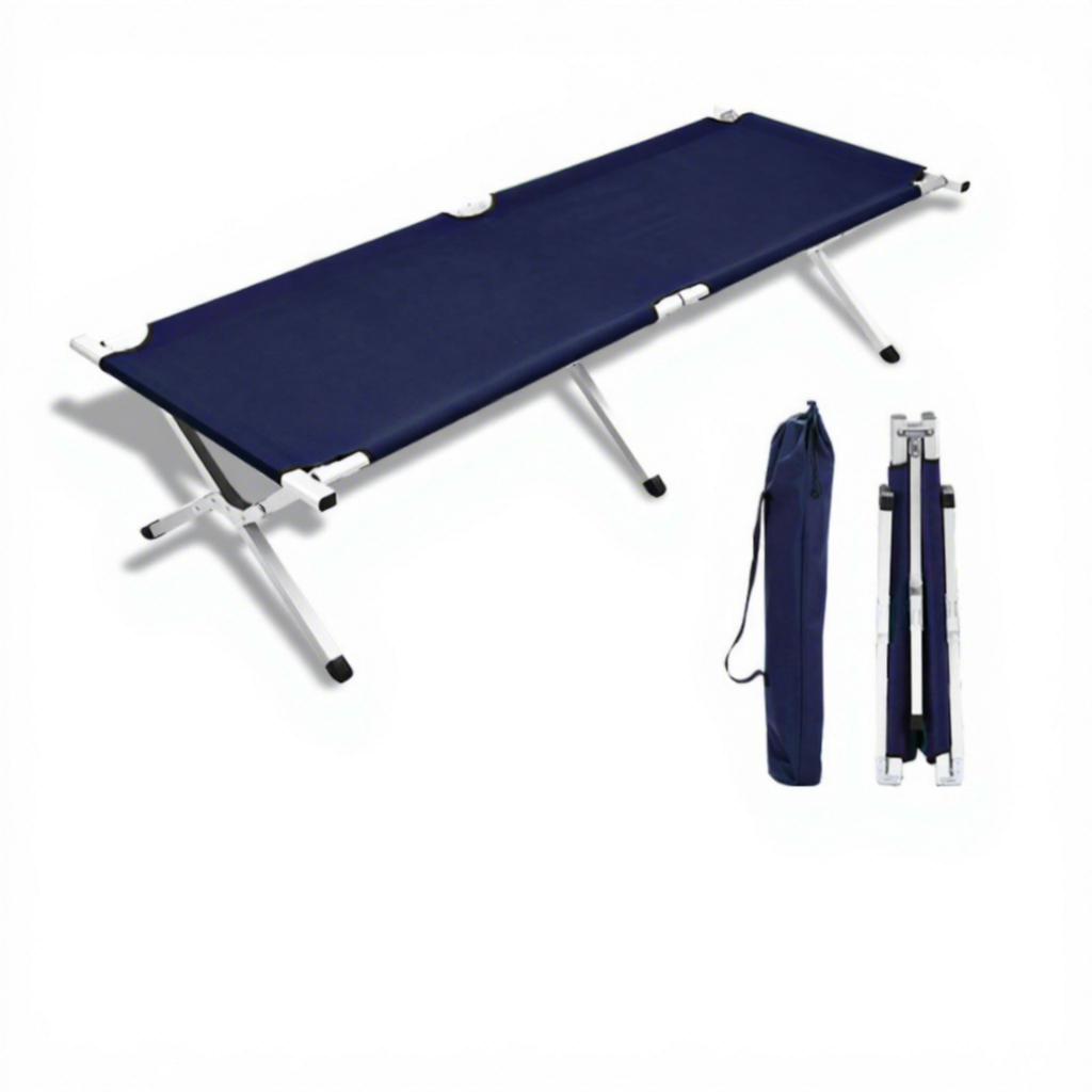 bleu marine Moitié aluminium moitié fer