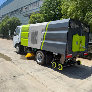 รถกวาดถนนดูดฝุ่นขนาดเล็ก Dongfeng 4 คิว ราคาถูกในฮอนดูรัส - Product Image 5
