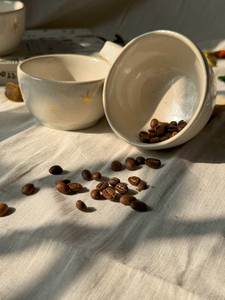 Tasses en céramique artisanale de grès haute qualité, design artistique étoile d'hiver, capacité 200 ml, résistantes au four, pour occasions spéciales - Vente chaude - Product Image 2