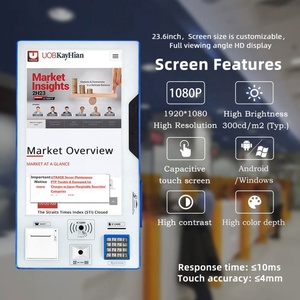 Insovision <b>With</b> QR <b>Scanner</b> Id Reader <b>Printer</b> Camera 32" Touch Payment Kiosk Machine Self-Service Food Ordering Kiosk - Product Image 2