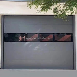 <span class=keywords><strong>Porte</strong></span> industrielle sectionnelle en acier nord-américaine <span class=keywords><strong>de</strong></span> <span class=keywords><strong>garage</strong></span> <span class=keywords><strong>de</strong></span> deux voitures et portes piétonnières - Product Image 1