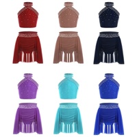 Vente en gros de vêtements de danse sur scène pour filles 6-16 ans personnalisés justaucorps vêtements de danse pour enfants Costumes de danse pour enfants